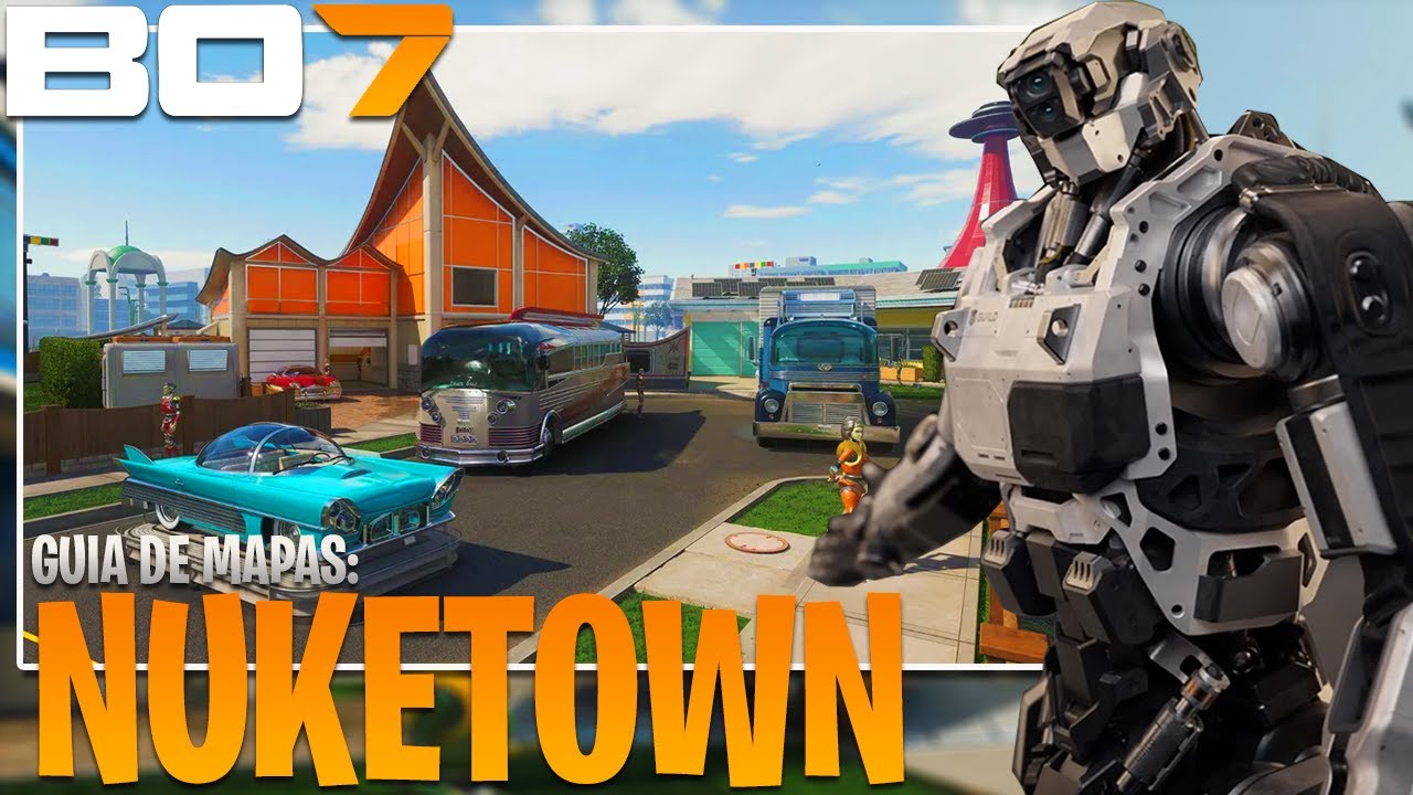 Como DESTRUIR na NUKETOWN do Bo7 - Guia de Mapas