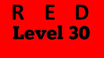 Red Level 30 By Bart Bonte Android Walkthrough Solution IOS