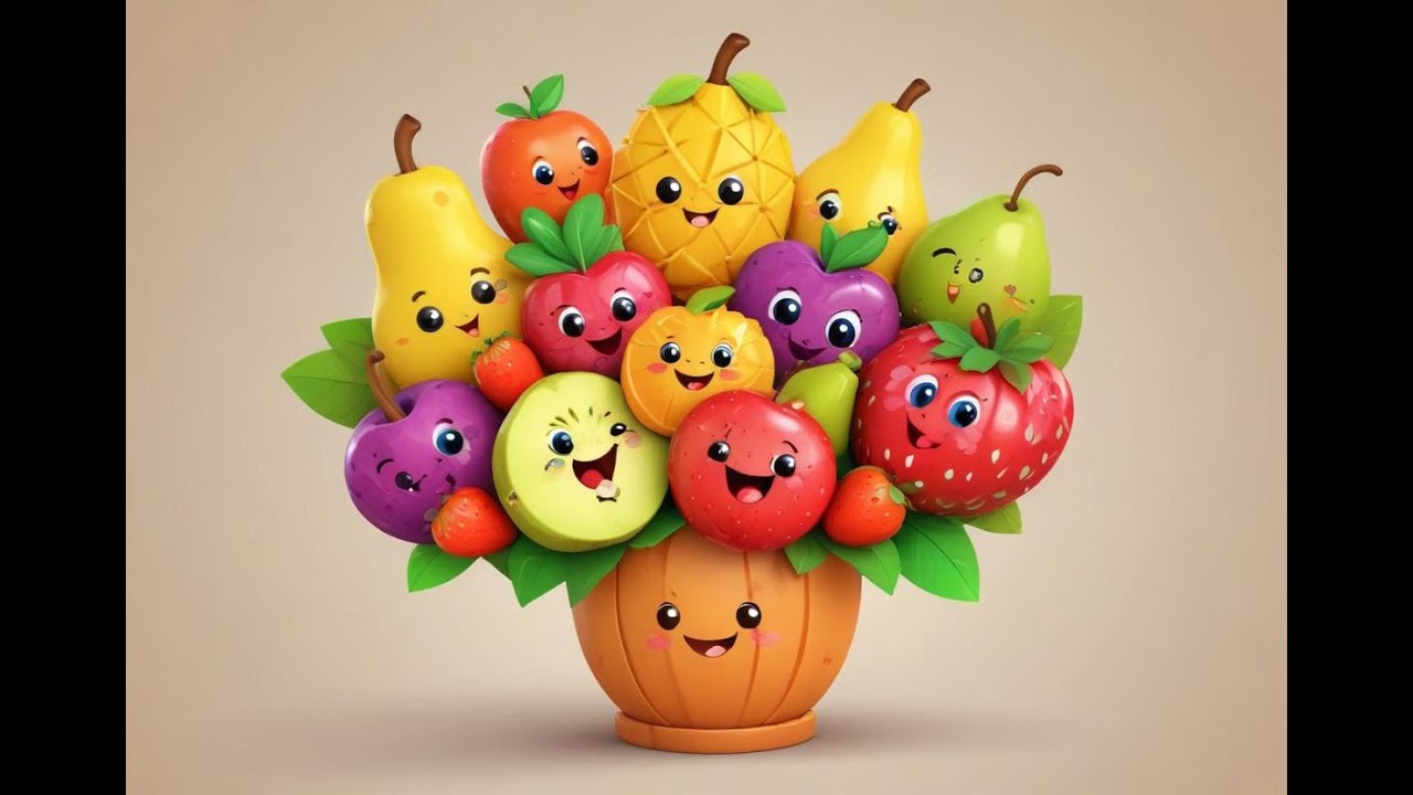 Fruits Kids Song | Nursery Rhymes | Kids Songs | Polo Pal Rhymes 