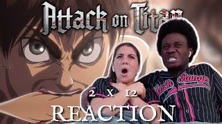*ATTACK ON TITAN* (2x12) REACTION