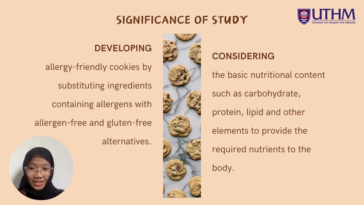 RESEARCH STUDY ON ALLERGY-FRIENDLY COOKIES