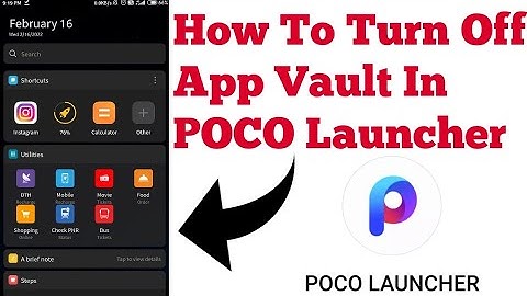 Disable App Vault From Homescreen|Disable POCO Launcher App Vault 2022|POCO Launcher Settings 2022