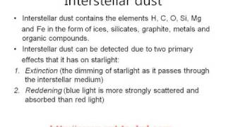 Interstellar matter and dark matter