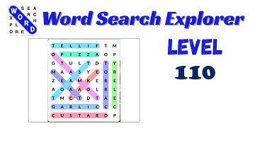 Word Search Explorer Level 110 Answer 🔍 | Step-by-Step Guide | Go Answer