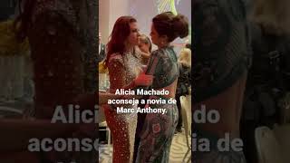 Nadia Ferreira, la nueva Novia de Marc Anthony , recibe consejos de Alicia Machado.