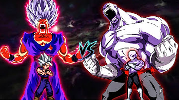 Gohan Beast V2 OP (New) VS Jiren OP (all form) in Jump Force #mugen