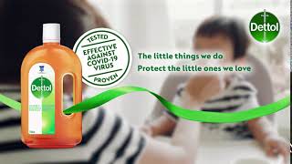 Download lagu Little things we do, protect the little ones we love - Antiseptic Germicide Liquid (6 Sec)