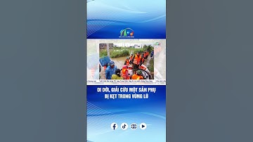 DI DỜI, GIẢI CỨU MỘT SẢN PHỤ BỊ KẸT TRONG VÙNG LŨ | BÁO VÀ PTTH LÂM ĐỒNG