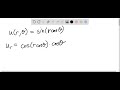 Find The First Partial Derivatives Of The Function U R θ Sin Rcosθ Find The First Partial Derivatives Of The Function U R θ Sin Rcosθ