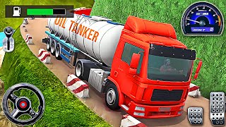 Offroad Mountain Oil Tanker Truck Simulator - Uphill Truck Driving 3D | Android Gameplay screenshot 4