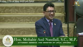 WATCH | Hon. Mohabir Anil Nandlall SC MP Attorney General & Minister of Legal Affairs closing debate