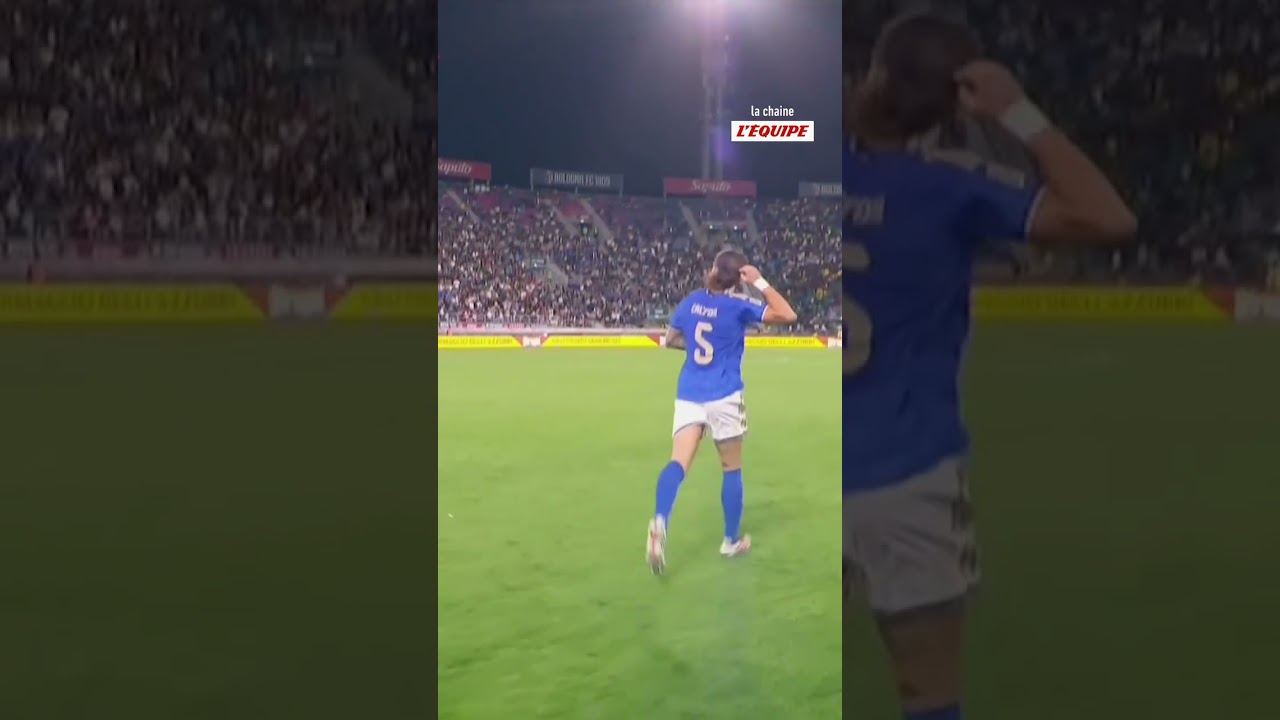 🇮🇹 Le COUP de TÊTE de Calafiori face à la Turquie !