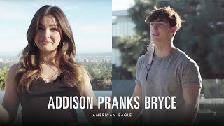 Secret Admirer #AEUnderwear Prank with Addison \& Bryce | American Eagle