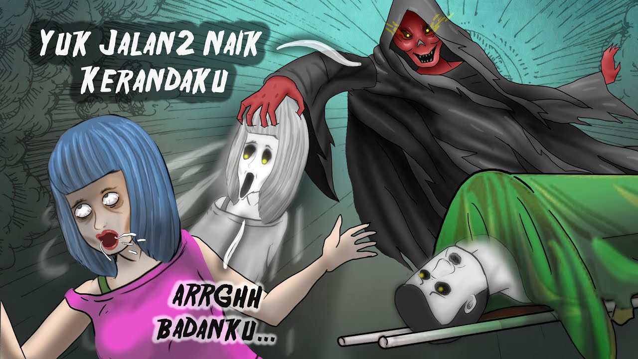 Jiwaku diambil Lampor, Hantu Keranda terbang, 