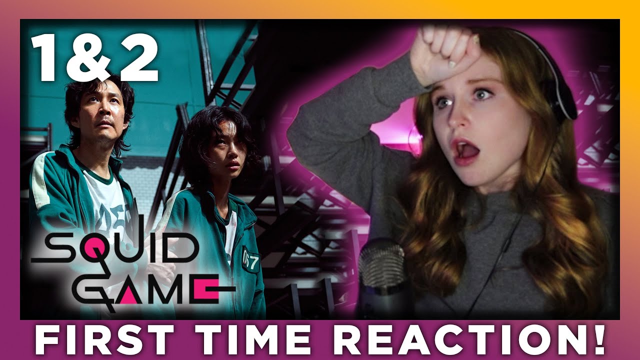 SQUID GAME - EPISODE 1 & 2 REACTION - THIS SHOW IS GOING TO KILL ME!