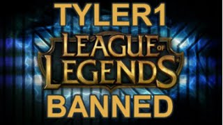 Tyler1 finding out he got permenantly banned