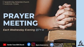 Wednesday Night Prayer Meeting || G.T.S.D.A. || May 15, 2024