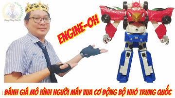 Đánh giá mô hình Người Máy Vua Cơ Động bộ nhỏ Trung Quốc #hoangphongthaitu  #hoangphong  #robot