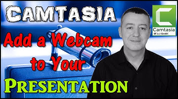 Camtasia 2018- How to add a webcam to your presentations #Camtasia #TechSmith