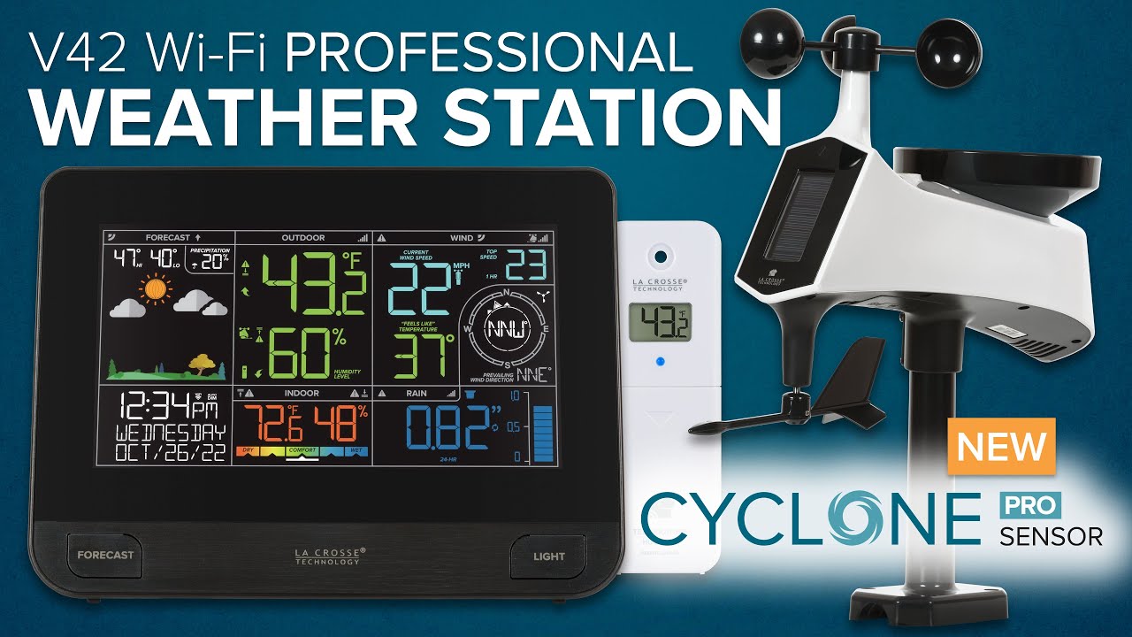 La Crosse Technology Digital Weather Station with Wireless Outdoor