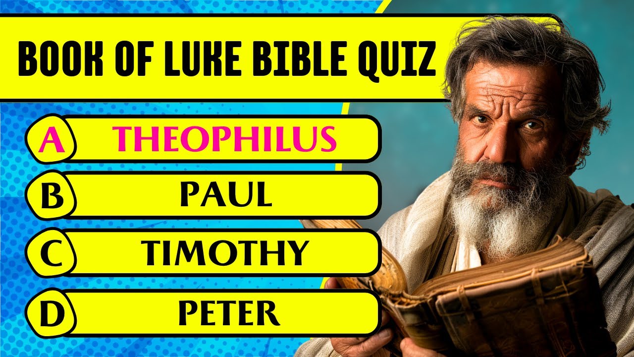 Book of Luke Bible Quiz &amp; Trivia (30 Hardest Questions &amp; Answers to Test Your Bible Knowledge ...