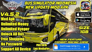 NEW‼️Bussid Mod Apk V4.5.2 Terbaru NO PW | Bus Simulator Indonesia Mod Apk V4.5.2 Unlimited Money  screenshot 5