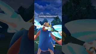 Defeating 👑 sword zacian is so easy 🤌 Rhyperior, Gyarados, florges #pokemongame #pokemongo #ポケモンゴー