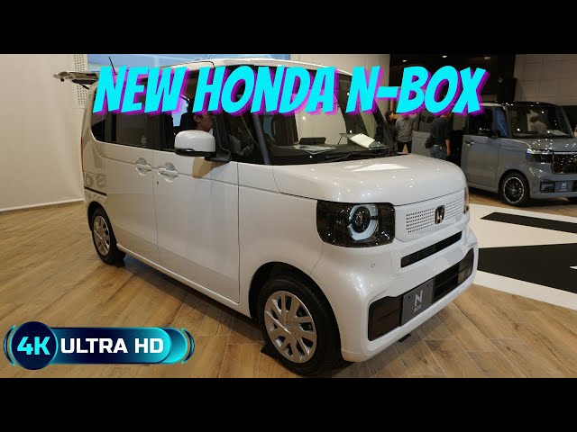 2023 HONDA N-BOX White - New Honda N-BOX 2023 - 新型ホンダ N-BOX 2023年モデル class=