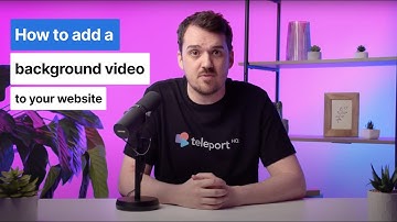 How to Add Background Video in HTML for your website