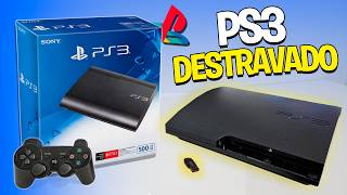 Comprei um PS3 DESBLOQUEADO em 2026! (valeu a pena?)