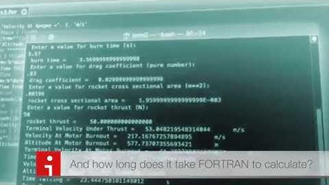 1st Program on GNU Fortran, with CodeBlocks, on a MAC, Using DACOSH ;-P