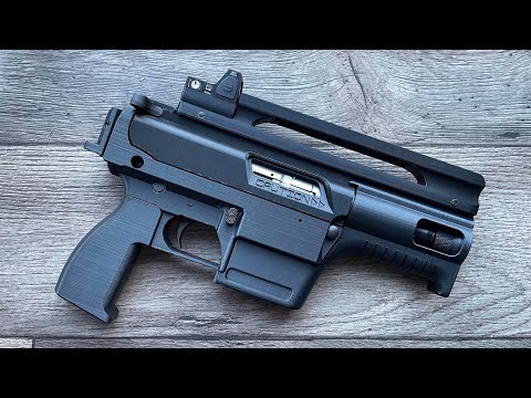 3D Printed .22 AR15 Pistol - "SpaceGat 22"