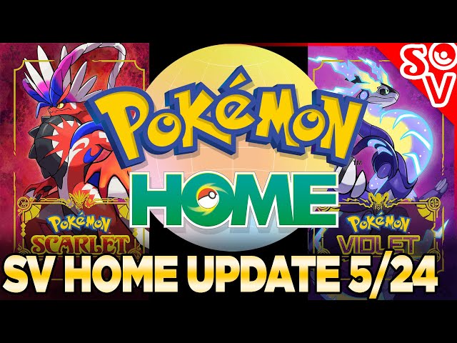 Pokémon Scarlet and Violet DLC will add Pokémon Home compatibility in  update 3.1.0