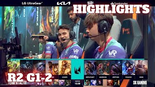 VIT vs SK - Game 2 Highlights | Round 2 LEC Winter 2023 Groups | Vitality vs SK Gaming G2 W5D2