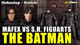 THE BATMAN Mafex vs SH figuarts  - Robert Pattinson 蝙蝠俠 羅伯派汀森 バットマンのロバート・パティンソン