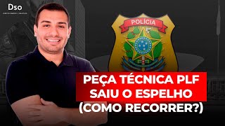 Peça Técnica da PLF: saiu o espelho. Como recorrer?