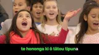 Video thumbnail of "Maimoatia - Pūkana & Whānau - with Karaoke lyrics"