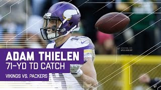 Sam Bradford Rolls Out & Hits Adam Thielen for a 71-Yard TD! | NFL Week 16 Highlights