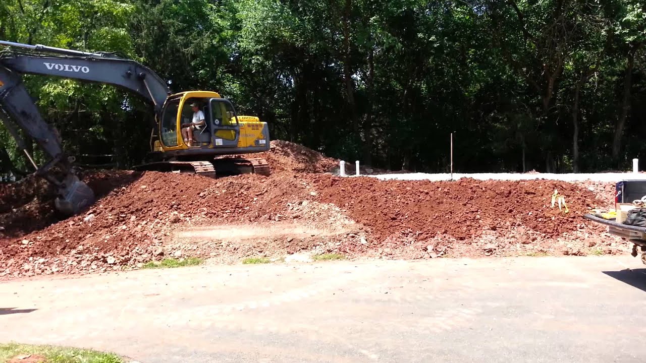 D gulick construction septic install YouTube