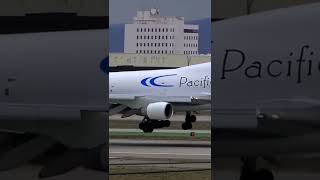 Boeing 747 Smooth Landing Lax