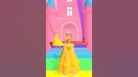 Princess Run 3D in All Levels Gameplay iOS, Android update Trailer mobile Game walkthrough Level ZQX