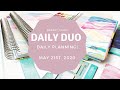 Erin Condren Daily Duo Everyday Planning: Thursday, May 21st!