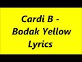 Badak yellow lyrics