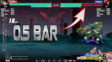 KOF XV: Sylvie - 0.5 Meter 500 Damage !