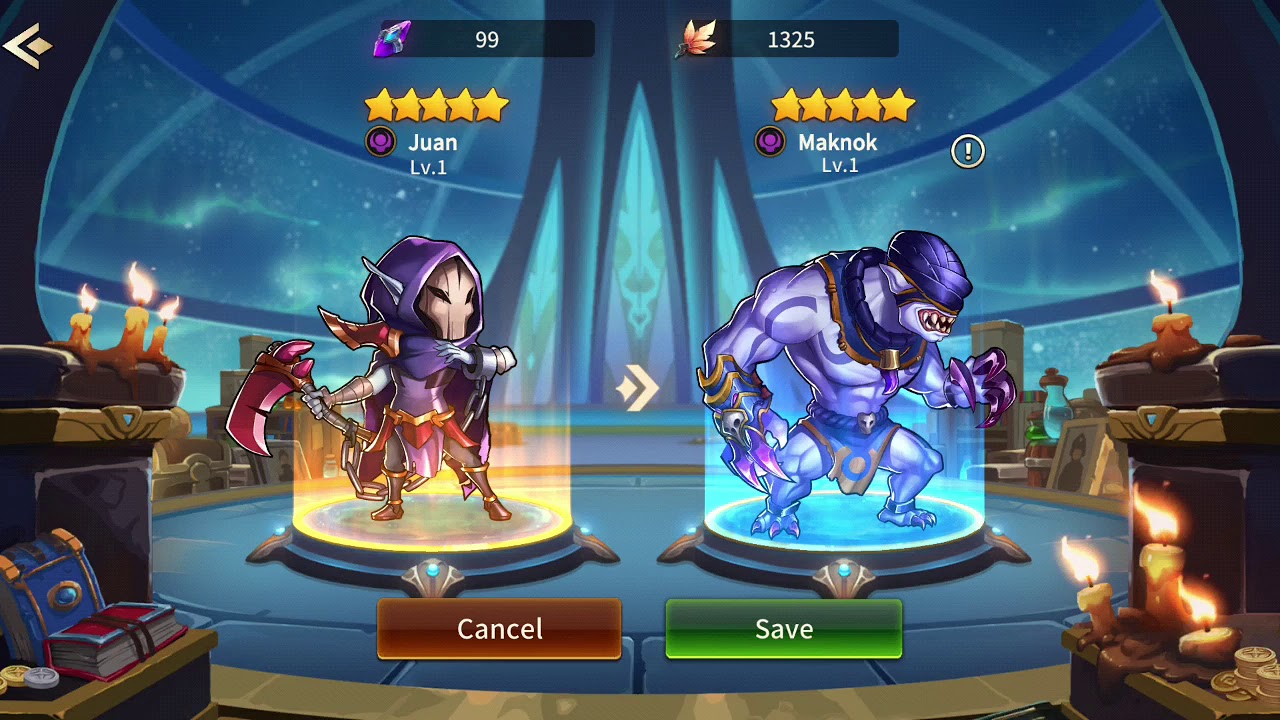 Summoner Era - shiity luck in replacement