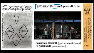 Fennesz-Ninh - Nickelsdorf 2025