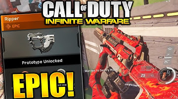 THIS GUN MELTS! RIPPER EPIC WEAPON INFINITE WARFARE! RIPPER BEST CLASS SETUP INFINITE WARFARE!
