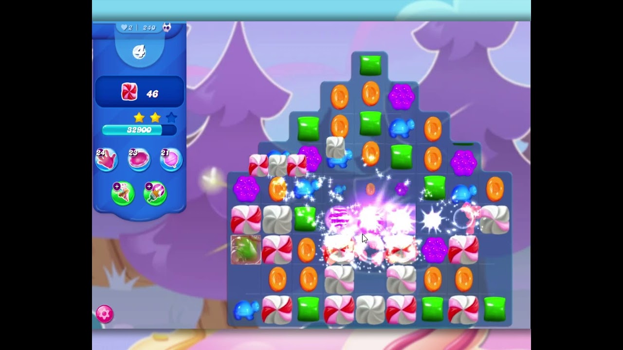 Candy Crush Saga Level 240 USE NO BOOSTERS YouTube