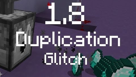 1.8 Duplication Glitch [FULL RELEASE] [Works on Multiplayer] [May 2015] MINECRAFT