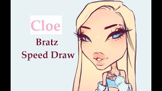 Cloe Bratz Speed Draw